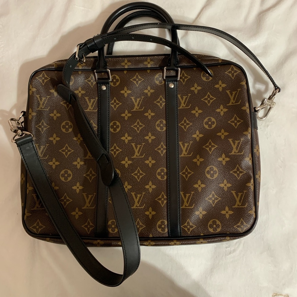 Louis Vuitton monogram business bag